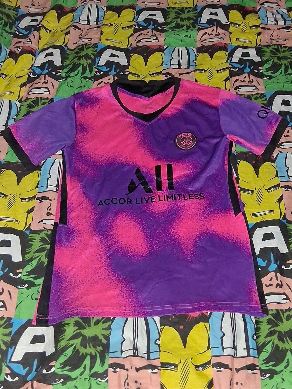 2021 Messi Paris Saint Germain Soccer Jersey Football Kit Lionel